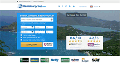 Desktop Screenshot of antigua.rentalcargroup.com