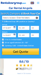 Mobile Screenshot of angola.rentalcargroup.com