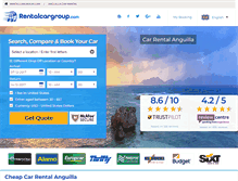 Tablet Screenshot of anguilla.rentalcargroup.com